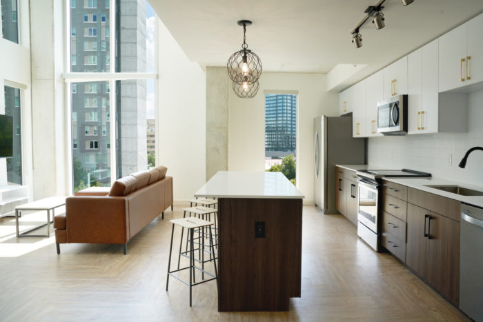 luxury kitchen in austin tx apartments near downtown