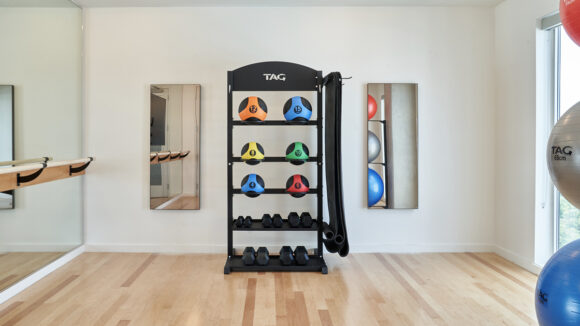 Yoga studio equipment