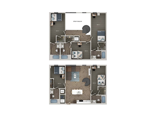 TH D9 Floor plan layout