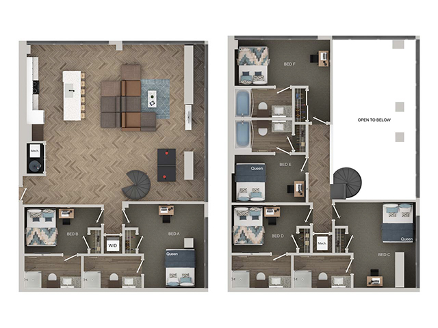 TH F3 Floor plan layout