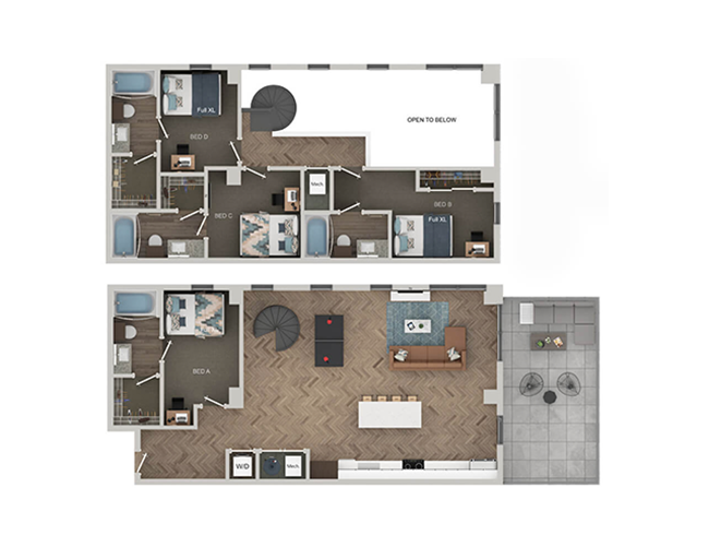 TH D5 floor plan