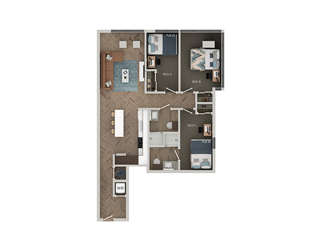 C1 floor plan