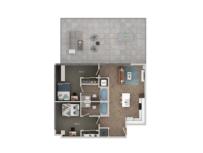 B4 floor plans