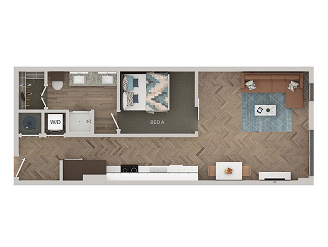 A2 floor plan
