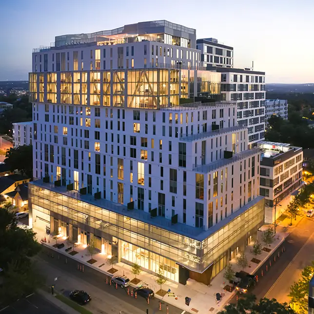 apartment building exterior